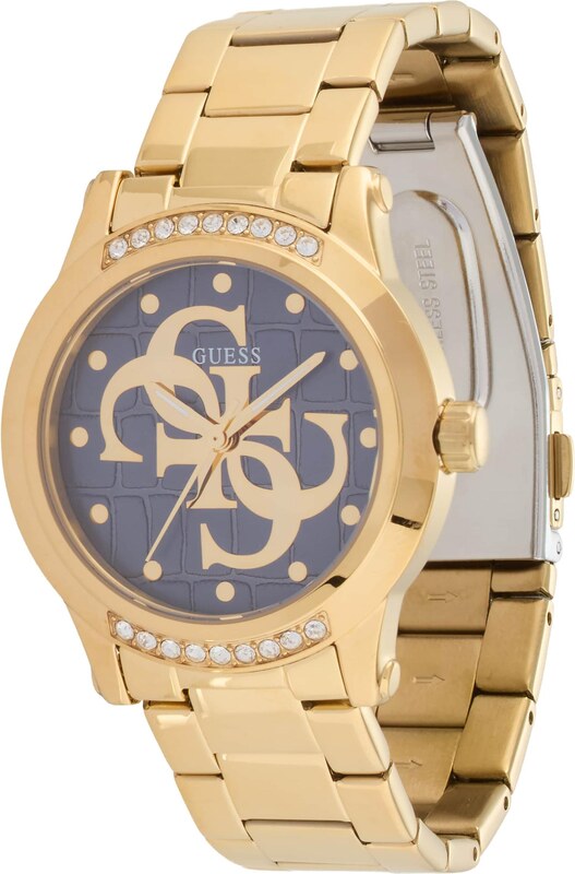 GUESS Zegarek analogowy 'ANNETTE' granatowy / złoty
