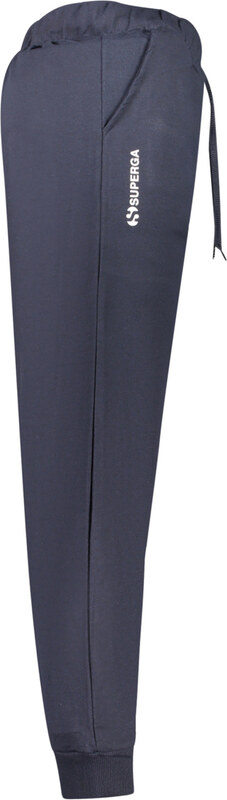 DŁUGIE SPODNIE DRESOWE MĘSKIE SUPERGA NIEBIESKIE