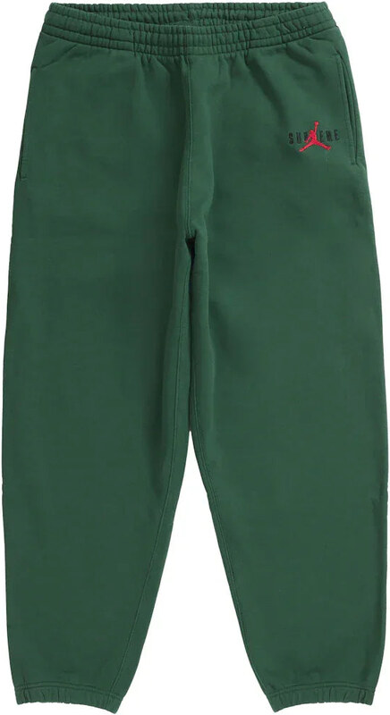 Supreme Jordan Sweatpant (FW24) Green