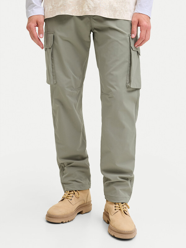 Jack & Jones Spodnie dresowe Kane Ivan 12288610 Zielony Regular Fit