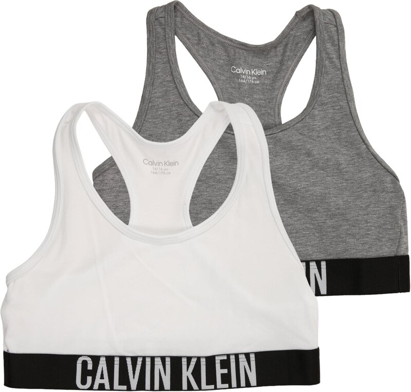 Calvin Klein Underwear Biustonosz 'Intense Power' szary / szaro-beżowy / czarny / biały