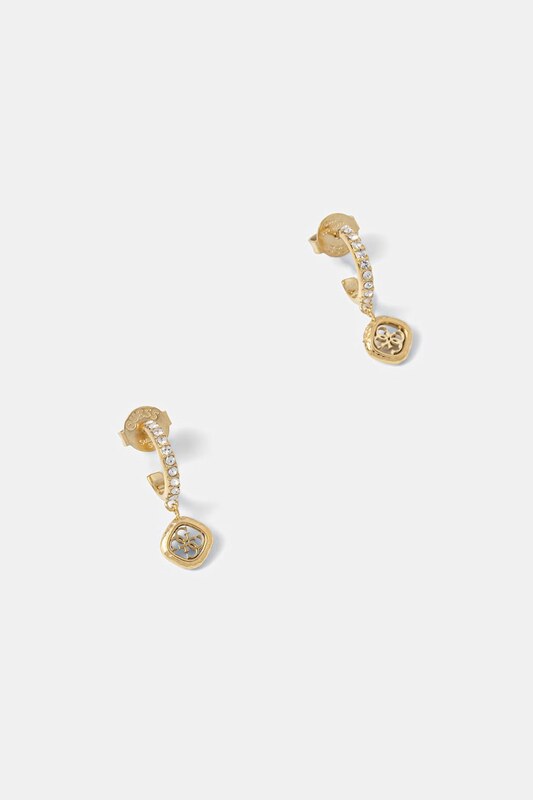 Guess kolczyki damskie ze stali nierdzewnej JAIPUR SPLENDOR