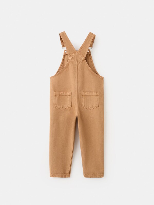 MANGO KIDS Ogrodniczki 'TIBIDABO' jasnobrązowy