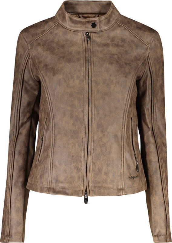 Brązowa kurtka damska Desigual