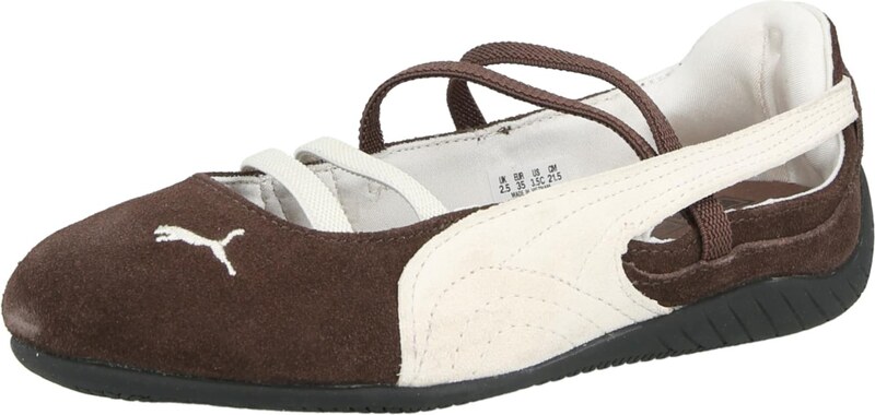 PUMA Trampki 'Speedcat' czekoladowy / biały