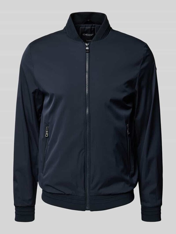 Geox bomberka z kieszeniami zapinanymi na zamek błyskawiczny