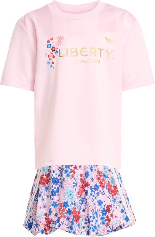 ADIDAS ORIGINALS Zestaw 'Adidas Originals x Liberty London' niebieski / złoty / różowy pudrowy / czerwony