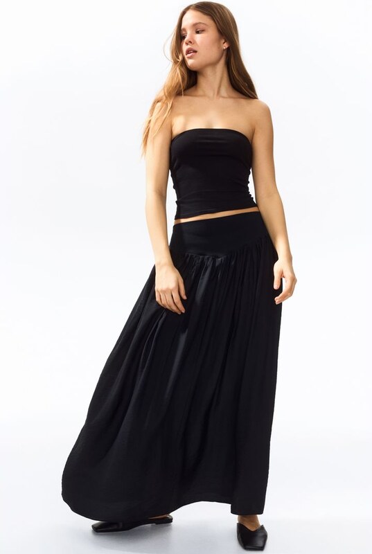 H&M - Spódnica maxi - Czarny