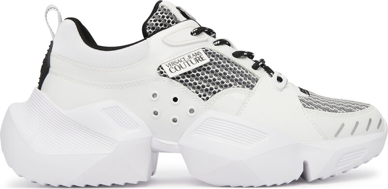 Sneakersy Versace Jeans Couture 80YA3SU4 ZSD89 Biały
