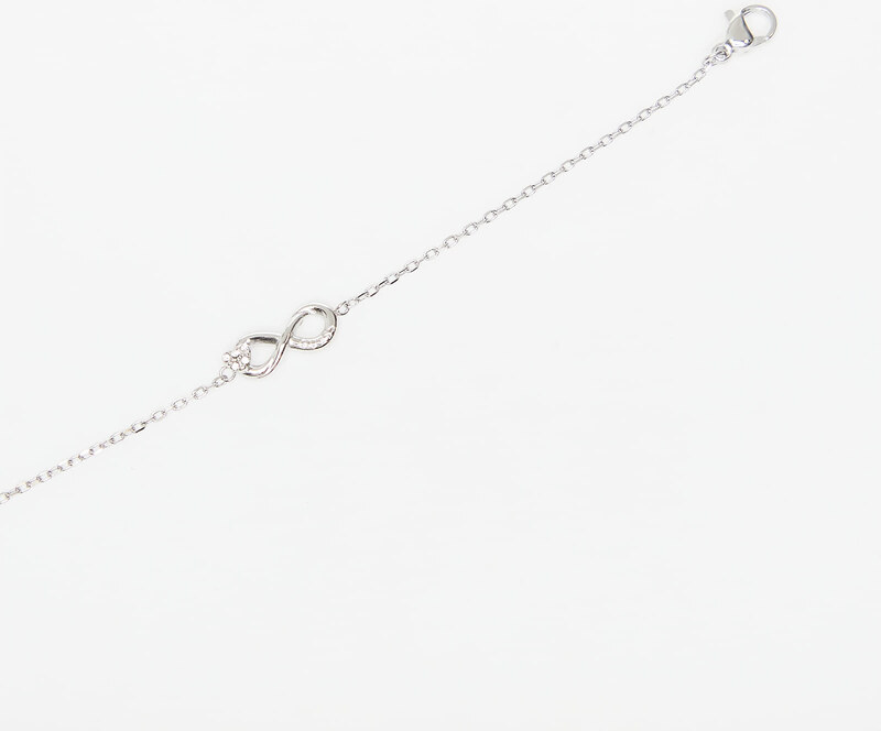 Bransoletka GUESS Love Bites Rhodium S