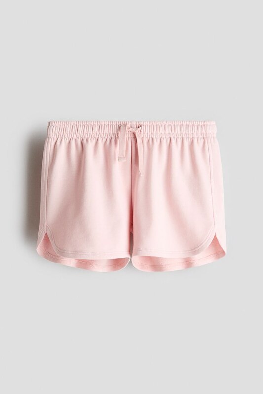H&M - Szorty dresowe - Różowy
