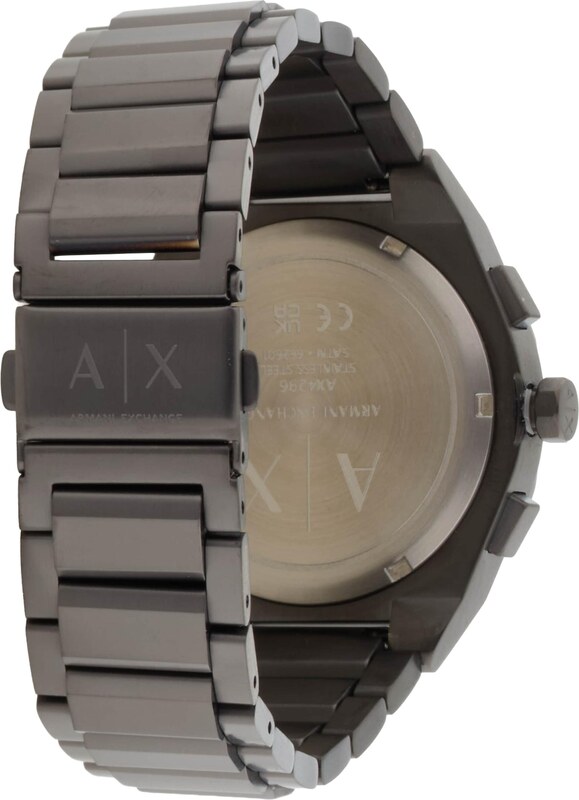 ARMANI EXCHANGE Zegarek analogowy 'SYNC' srebrno-szary