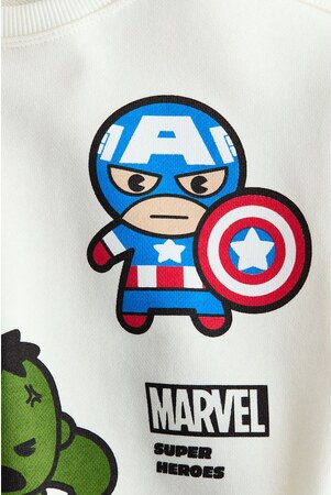 H&M - Bluza z nadrukiem - Biały