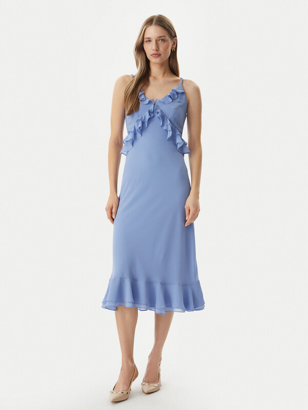 Morgan Sukienka koktajlowa 261-RELODI Niebieski jasny Regular Fit