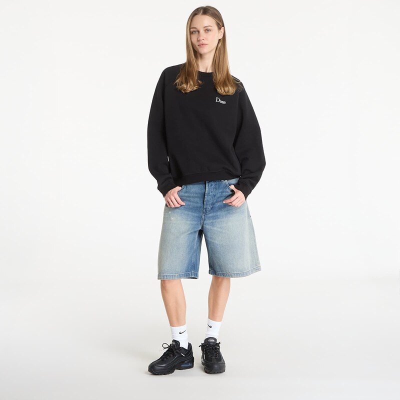 Bluza DIME Classic Small Logo Crewneck UNISEX Black L