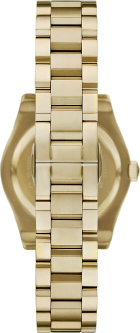 Emporio Armani Zegarek analogowy złoty / perłowo biały