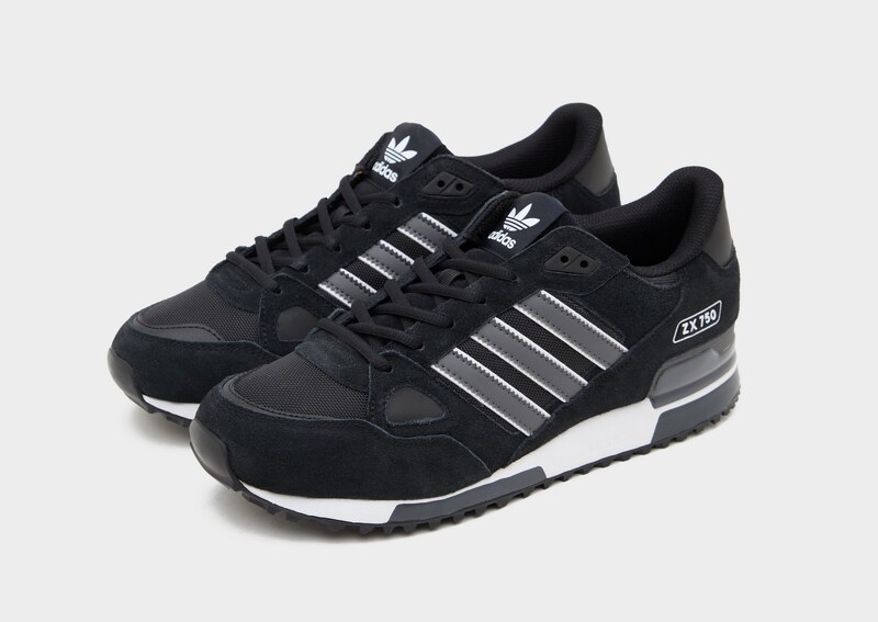 adidas Zx 750, męskie, buty, sneakersy, KI4801, czarny