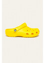 Crocs klapki Classic kolor żółty 207431