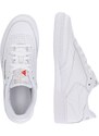 Reebok Sneakersy niskie 'Club C 85' szary / czerwony / biały