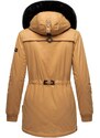 NAVAHOO Parka zimowa camel / czarny