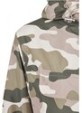 URBAN CLASSICS Ladies Camo Pull Over Jacket - duskrose camo