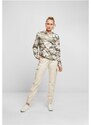 URBAN CLASSICS Ladies Camo Pull Over Jacket - duskrose camo