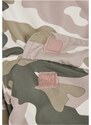 URBAN CLASSICS Ladies Camo Pull Over Jacket - duskrose camo