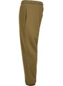 Męskie spodnie dresowe Urban Classics Basic Sweatpants - oliwkowe