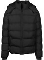 Męska kurtka zimowa Urban Classics Hooded Puffer - czarna