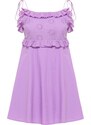 MYMO Letnia sukienka 'Nolie' liliowy