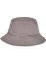 URBAN CLASSICS Flexfit Cotton Twill Bucket Hat Kids - grey