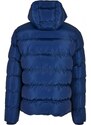 Męska kurtka zimowa Urban Classics Hooded Puffer Jacket - niebieska