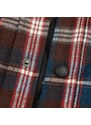 Wodoodporna ocieplana koszula męska Horsefeathers Dough - czerwono/niebieska
