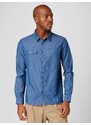 ABOUT YOU x Alvaro Soler Koszula 'Baran' niebieski denim