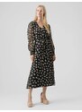 VERO MODA Sukienka 'Pica' ecru / czarny