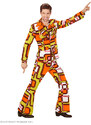 Carnival Party 2-częściowy kostium ze wzorem