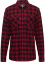Vintage Industries Koszula 'Harley' ciemnoczerwony / czarny