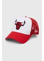 New Era czapka z daszkiem kolor biały z aplikacją CHICAGO BULLS 60348855.WHIFDRFDR-WHIFDRFDR