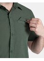 Męska koszulka techniczna Kilpi BOMBAY-M ciemnozielona