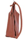 FREDs BRUDER Skórzany shopper bag "Dignity" w kolorze jasnobrązowym - 41 x 30 x 14 cm