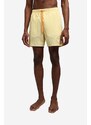 Napapijri szorty kąpielowe męskie kolor żółty gładkie NA4G5C.YB5-YB5