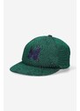 Needles czapka z daszkiem Baseball Cap Poly Jq kolor zielony wzorzysta LQ035.GREEN-Green