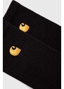Carhartt WIP skarpetki Chase Socks kolor czarny I029421-MISTY.THIS