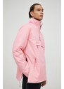 Rains kurtka 15490 Padded Nylon Anorak kolor różowy przejściowa 15490.2-20.Pink.Sk