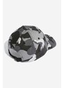 adidas Originals czapka z daszkiem bawełniana Camo Baseball Cap kolor szary wzorzysta IB9195-SZARY