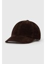 Norse Projects czapka z daszkiem sztruksowa Wide Wale Corduroy Sports Cap kolor brązowy gładka N80-0131-2022