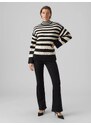 Vero Moda Sweter w kolorze czarno-kremowym