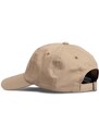 Norse Projects czapka bawełniana Twill Sports Cap kolor beżowy z aplikacją N80-0001 0966