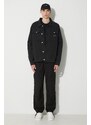 Stan Ray kurtka jeansowa TRUCKER JACKET (LINED) męska kolor czarny przejściowa AW2312154