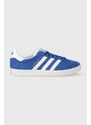adidas Originals sneakersy skórzane Gazelle Royal kolor niebieski IG0456